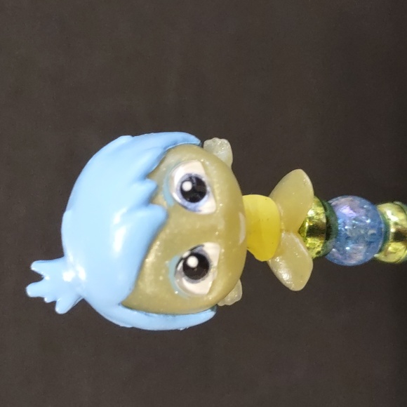 HANDMADE DISNEY DOORABLE BEADED PEN INSIDE OUT (JOY) - Picture 2 of 5